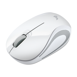 Mouse Logitech M187 , Wireless , Design Mini , 1000 DPI , Alb